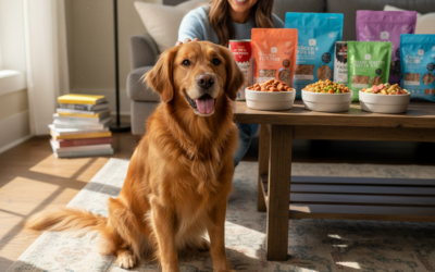 Câinele este fericit atunci când se simte bine fizic – începe cu hrănirea!