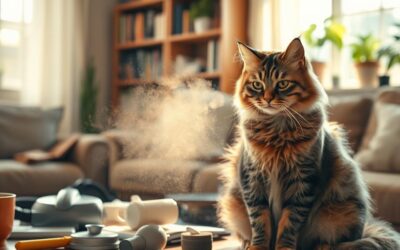 Alergia la praf la pisici – Tot ce trebuie să știi despre asta!