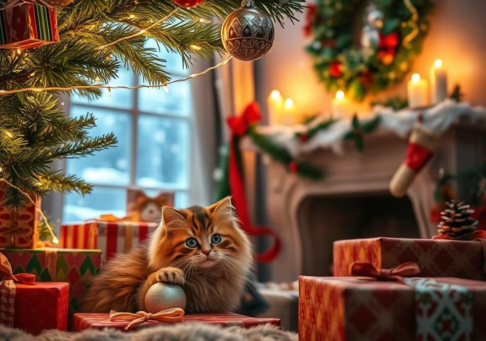 Amintiri de Crăciun cu pisici – povești de la stăpâni