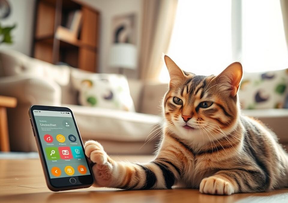 Aplicații pentru monitorizarea sănătății pisicii – Tot ce trebuie să știi despre asta!