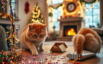 Blog pentru pisici 23 Pericolele de Revelion pentru pisici – probleme ascunse