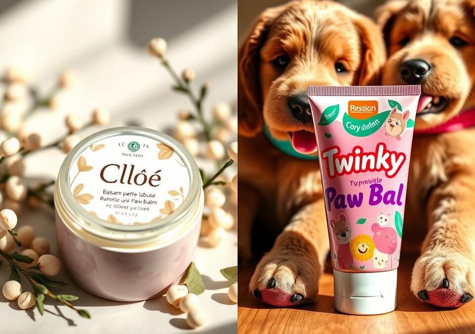 Balsam pentru lăbuțe Chloé sau balsam Twinky – când să alegi unul în locul celuilalt?