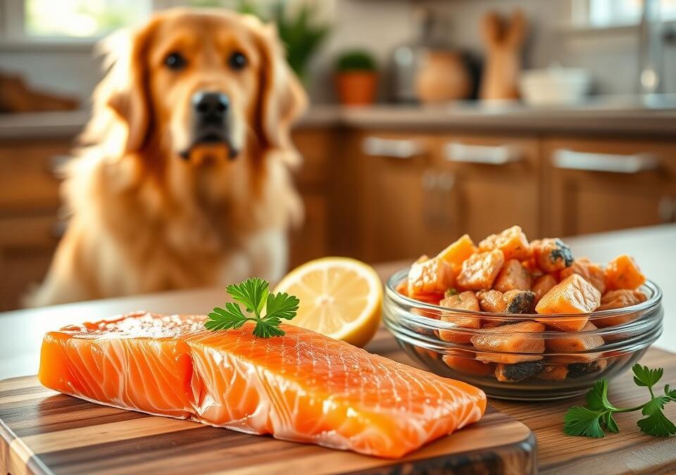 De ce este somonul bun pentru câini? – nu doar pentru strălucirea blănii