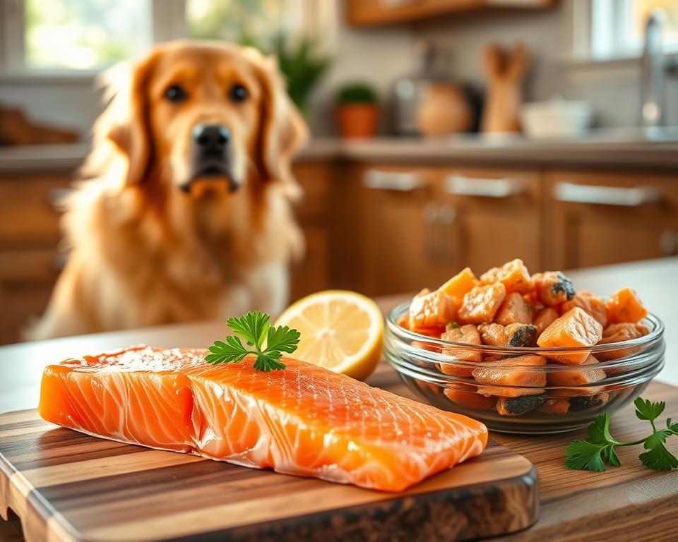 beneficiile somonului pentru câini