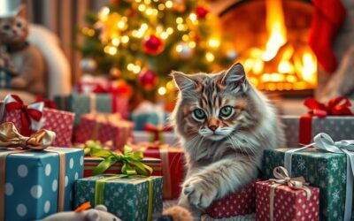Ce să îi oferi pisicii tale de Crăciun? – 10 cadouri pline de afecțiune