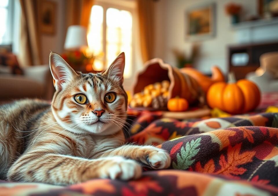 Ziua Recunoștinței prin ochii pisicii – pentru ce este recunoscătoare pisica ta?