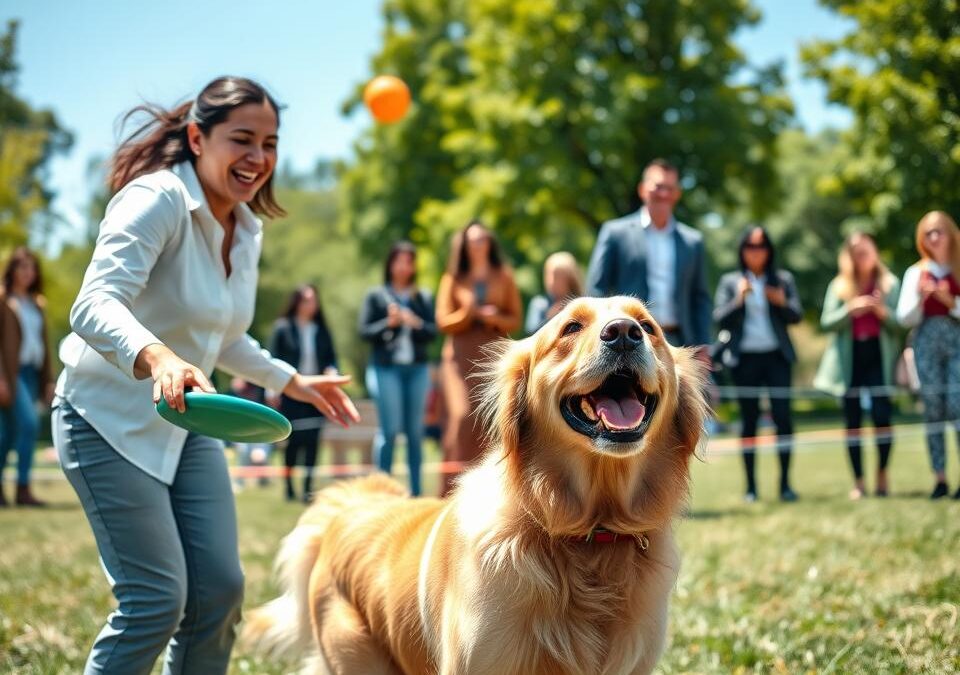 Câinele în activitățile de team building – Tot ce trebuie să știi despre asta!