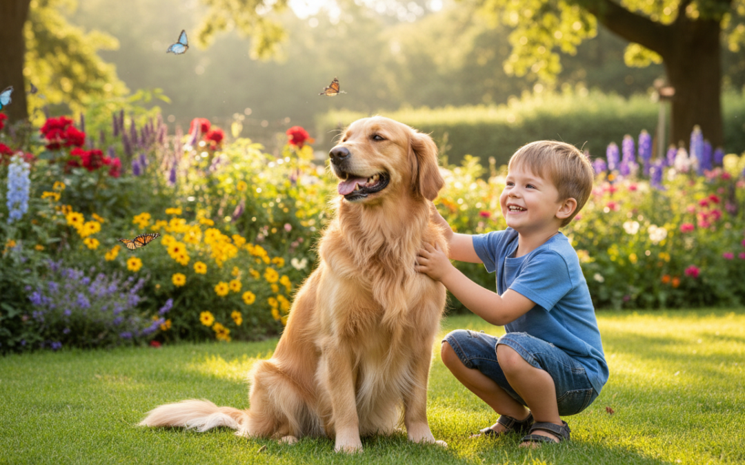 Ce îi arăți copilului tău prin relația cu câinele?