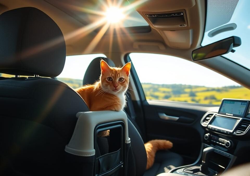 Călătoria cu pisica cu mașina – Tot ce trebuie să știi despre asta!