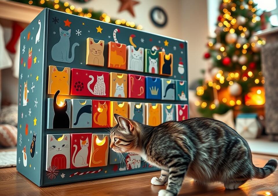Calendar de Advent pentru pisici – fă-l chiar tu!