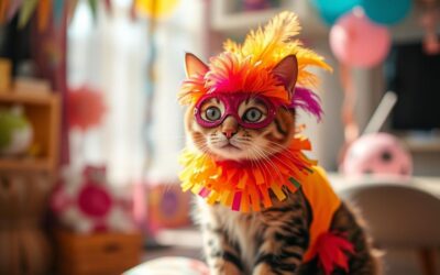 Costum de carnaval pentru pisică? – da sau nu?