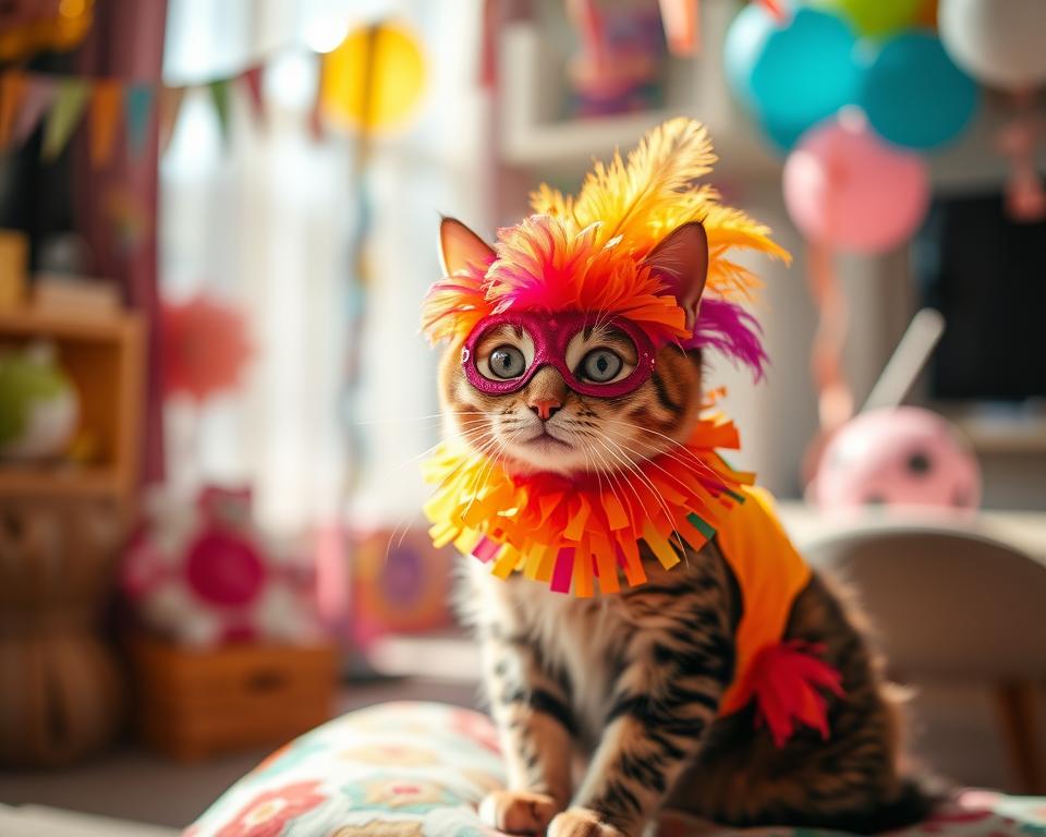 carnavalul și pisica