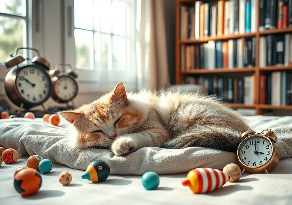 Cauzele tulburărilor de somn la pisici – Tot ce trebuie să știi despre asta!