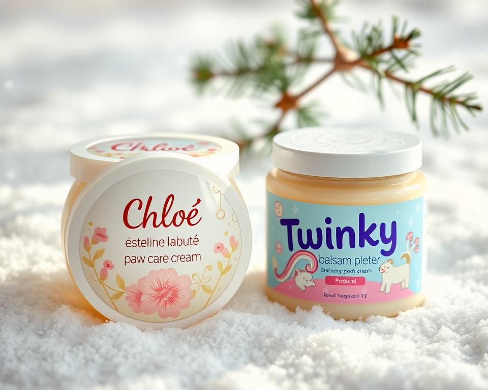 chloé îngrijire lăbuțe vs twinky balsam pentru iarnă