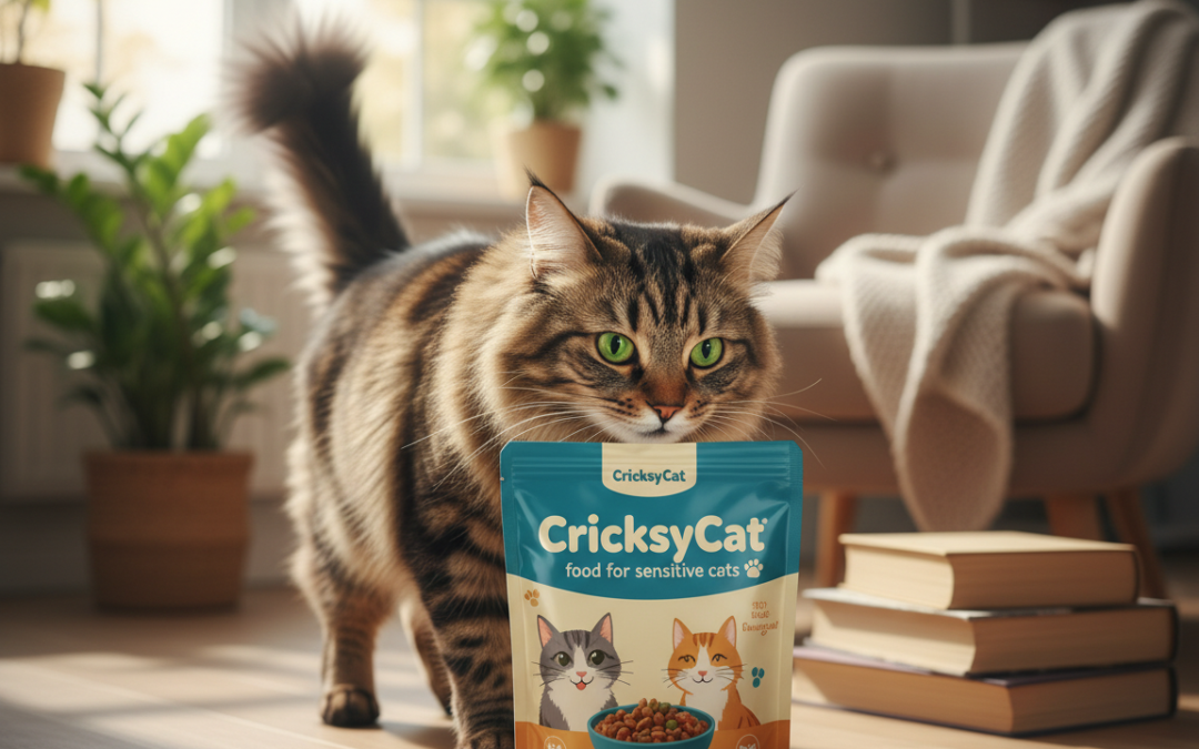 Comandă hrană CricksyCat pentru pisici sensibile – pas cu pas