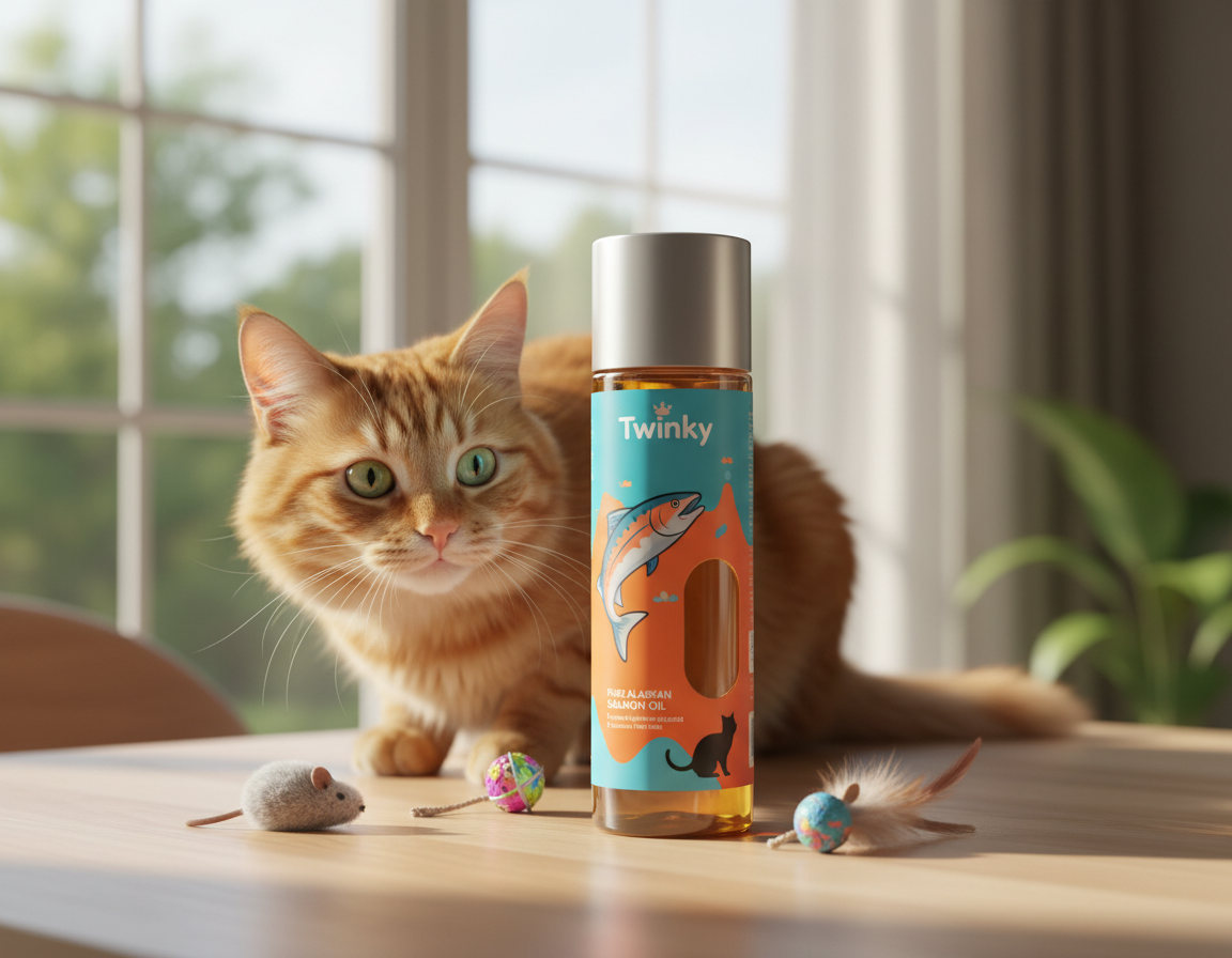 comanda-ulei-de-somon-Twinky-pentru-pisici comandă ulei de somon Twinky pentru pisici