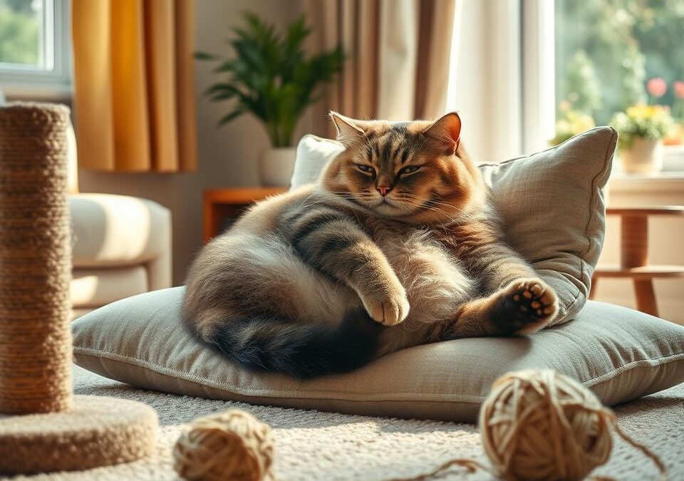 Consecințele unui stil de viață lipsit de mișcare la pisici – Tot ce trebuie să știi despre asta!