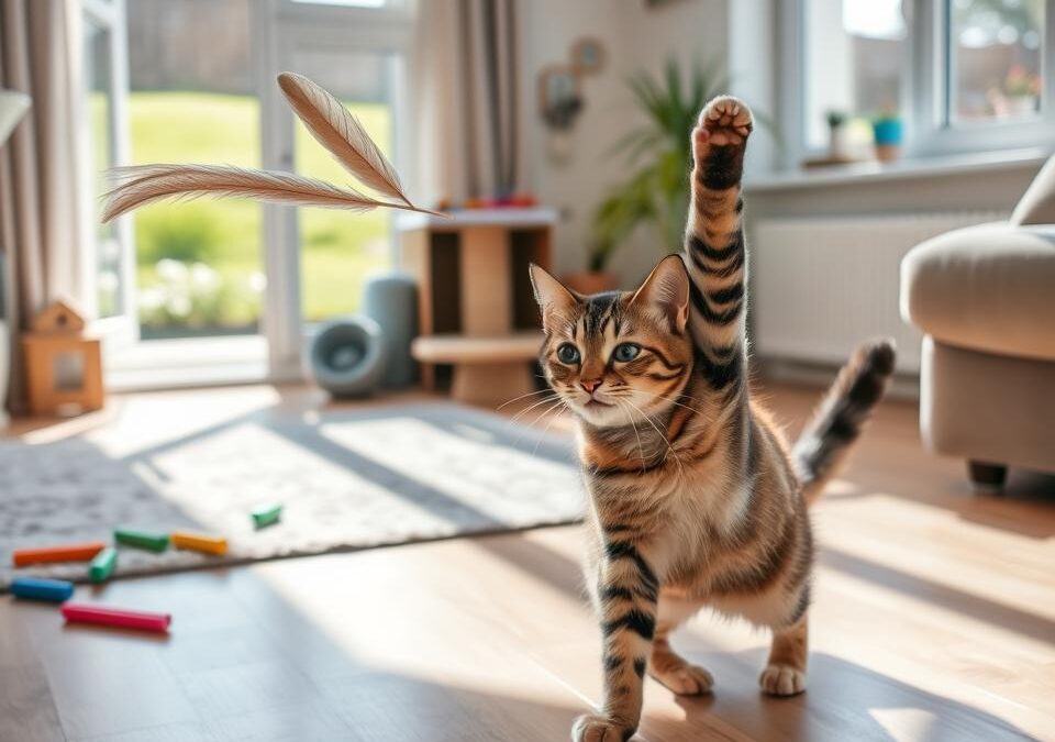 Crearea unei rutine de mișcare pentru pisică – Tot ce trebuie să știi despre asta!