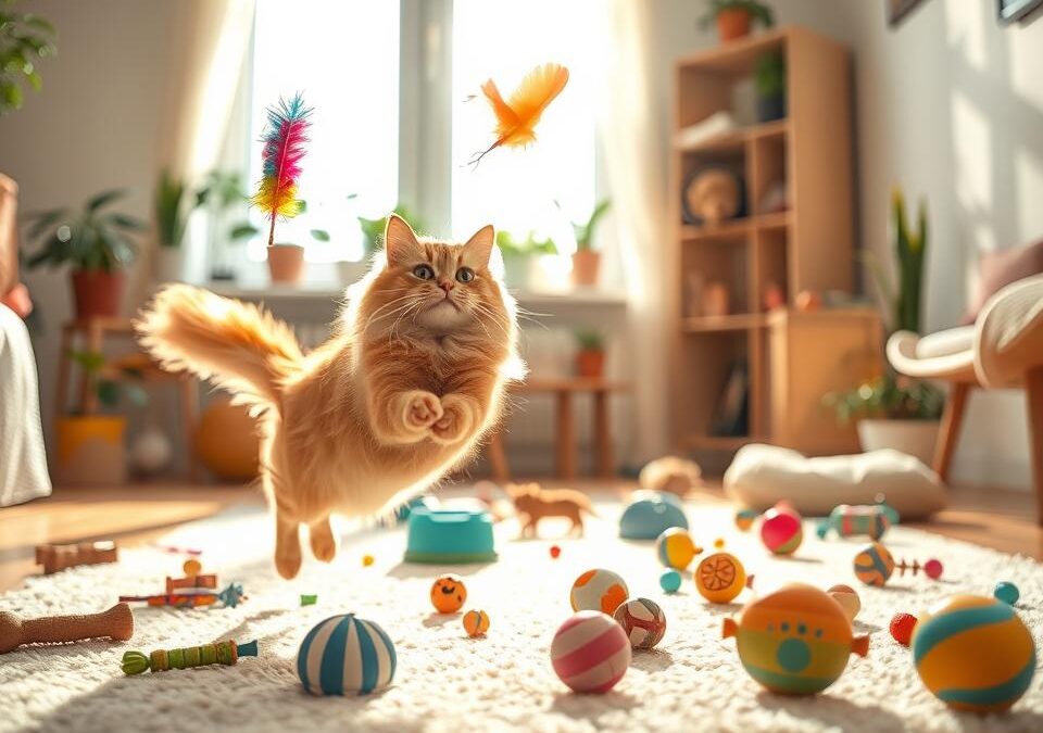 Creșterea activității fizice a pisicii – Tot ce trebuie să știi despre asta!