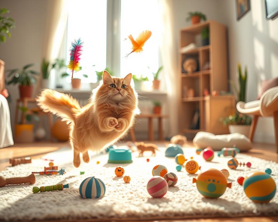 creșterea nivelului de activitate fizică la pisici