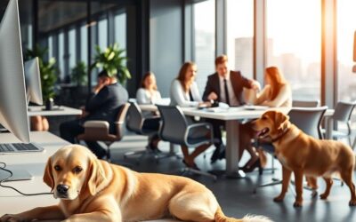 Blog 23 Creșterea productivității la locul de muncă datorită câinelui – Tot ce trebuie să știi despre asta!