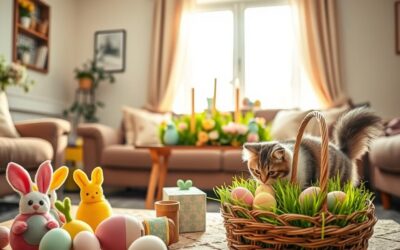 Decorațiuni de Paște sigure pentru pisici – așa procedez