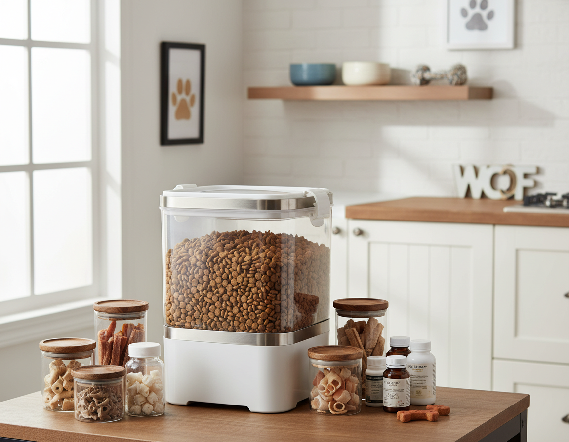 depozitarea hranei pentru câini