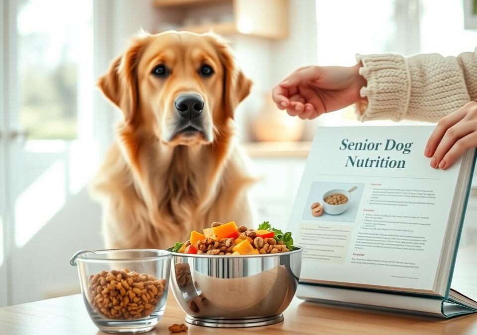 Dietă specială pentru câinii seniori – Tot ce trebuie să știi despre asta!