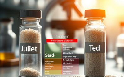 Blog 24 Juliet vs Ted: diferențe în ingrediente și mărimea granulelor