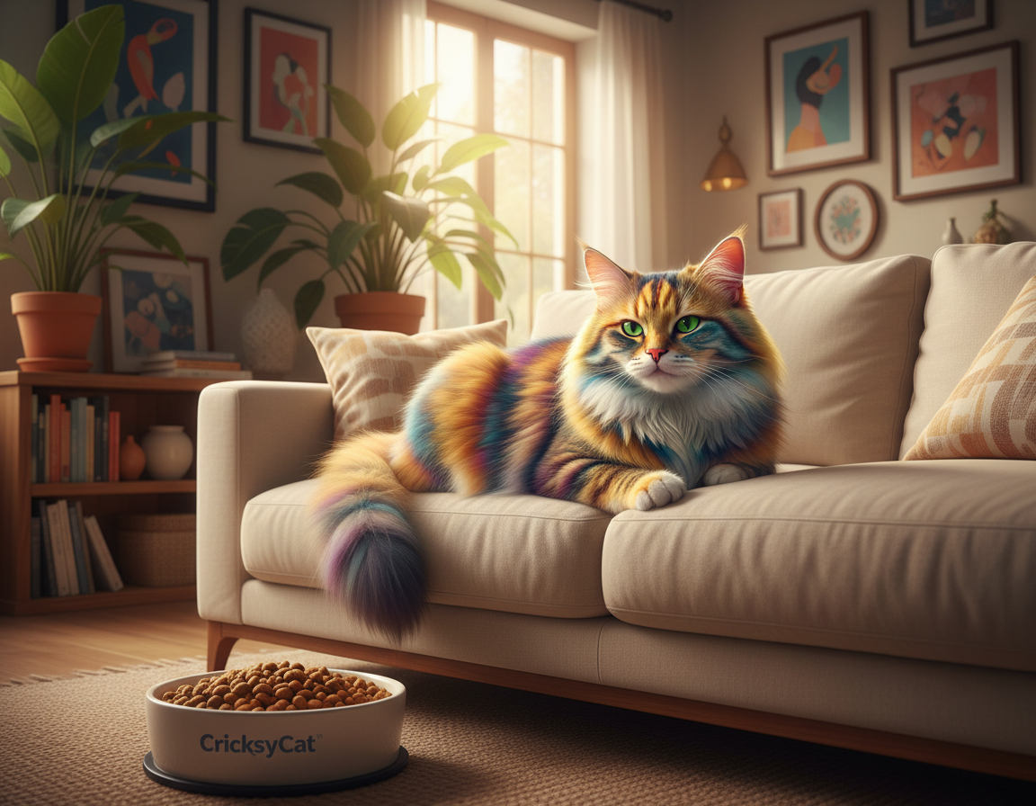 dispariția scărpinatului după hrana CricksyCat