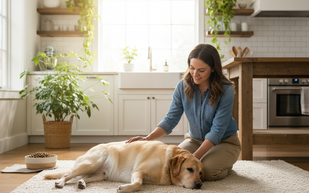 Potrivit stăpânilor: Jasper a fost soluția pentru vărsăturile constante