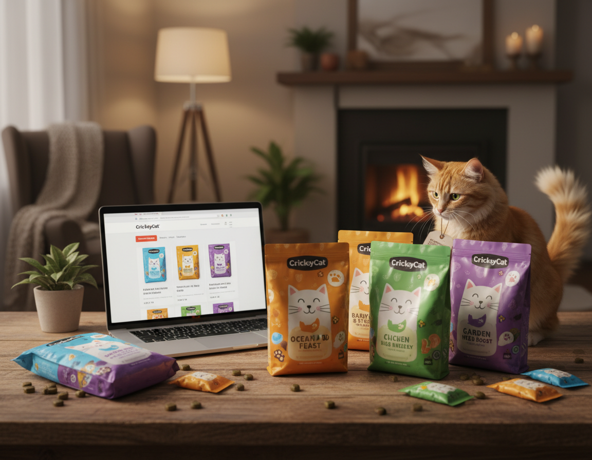 disponibilitate online hrană CricksyCat