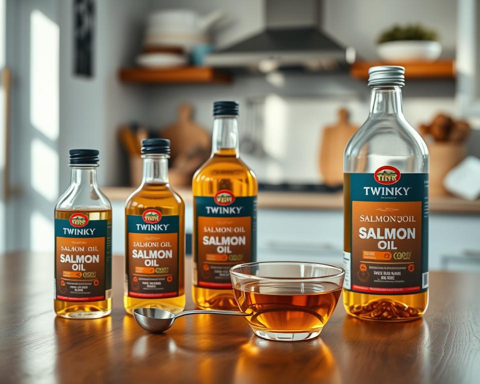 dozarea uleiului de somon twinky în funcție de talia câinelui