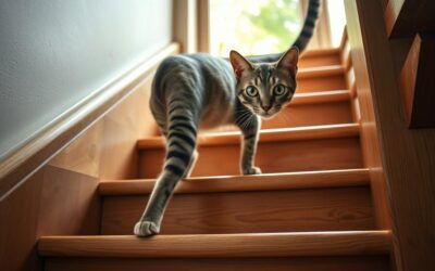 Efectele urcatului scărilor asupra pisicii – Tot ce trebuie să știi despre asta!
