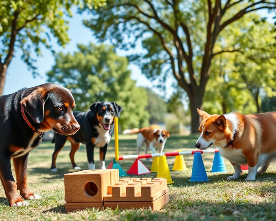 exerciții de rezolvare a problemelor pentru câini