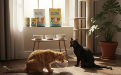 Pisici alergice și hrana monoproteică Jasper – 3 povești de succes