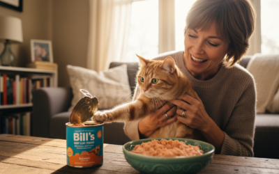 Experiențe reale ale stăpânilor cu hrana umedă Bill’s cu somon