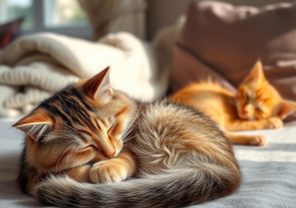Fazele somnului profund la pisici – Tot ce trebuie să știi despre asta!