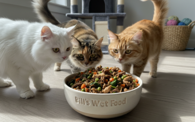 Blog pentru pisici 20 Hrana umedă Bill’s și pisicile mofturoase – a funcționat sau nu?
