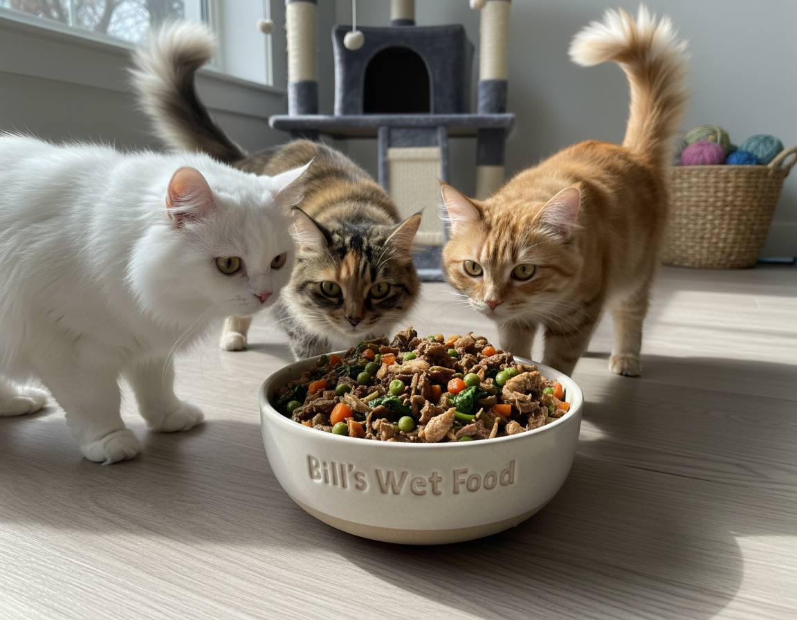 hrană Bill’s pentru pisici mofturoase