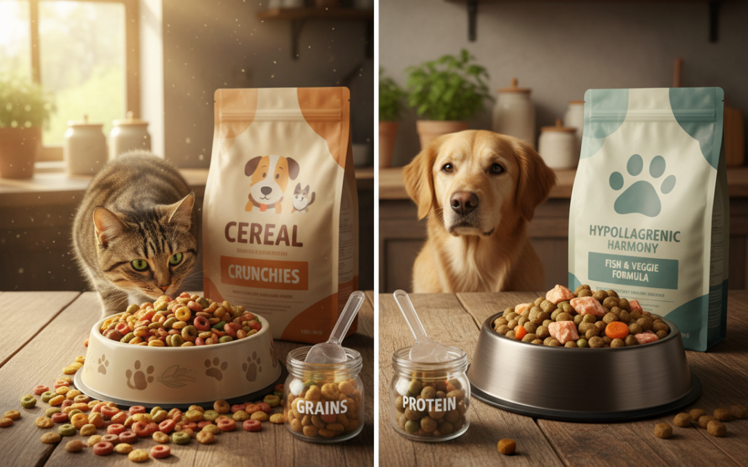 Hrană cu cereale vs hrană hipoalergenică – ce spun experiențele?