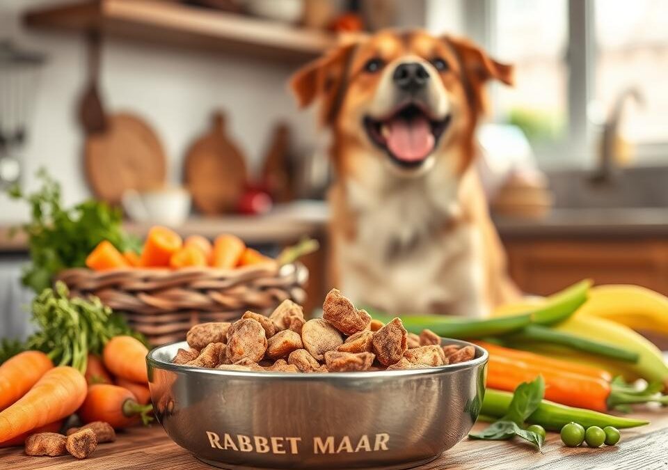 Hrană pentru câini din carne de iepure – ce spun medicii veterinari?