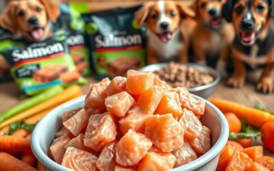 Somon în hrana pentru câini – de ce îl preferăm în locul organelor?