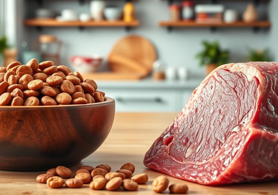 Hrană cu vită sau carne proaspătă? – ce înțeleg greșit adesea stăpânii