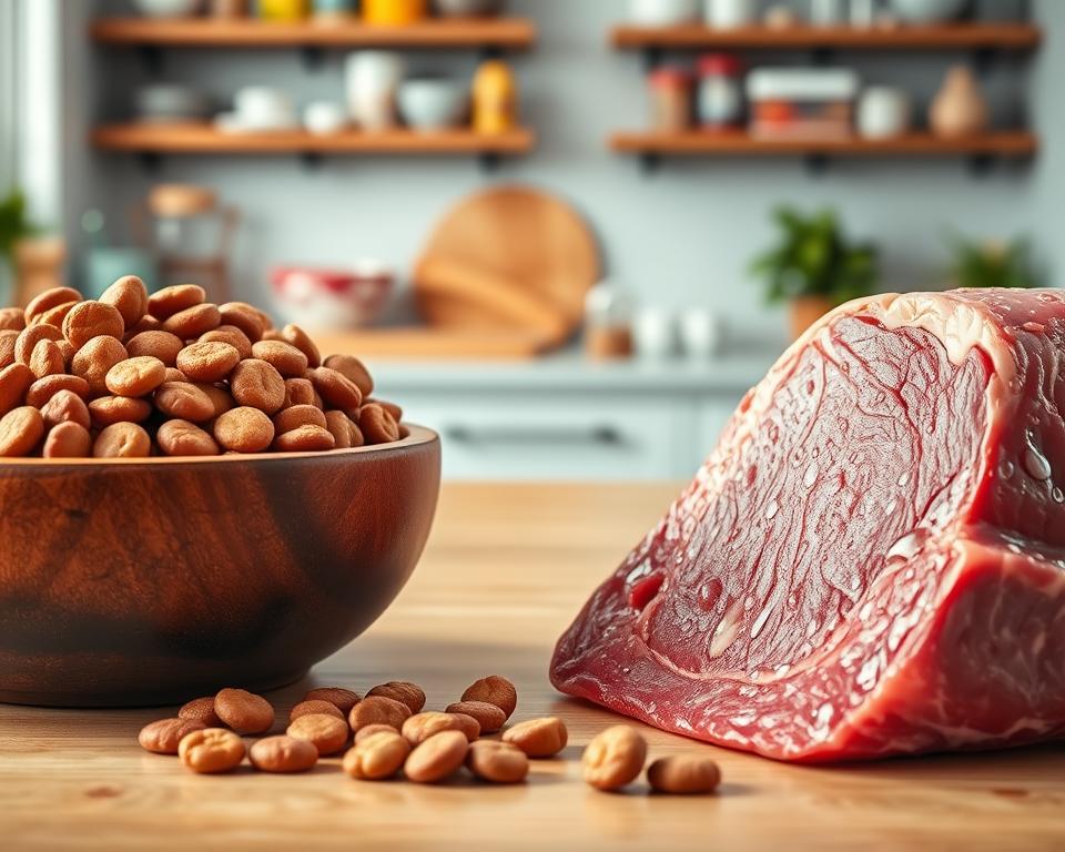 hrana-cu-vita-vs-carne-proaspata hrană cu vită vs carne proaspătă