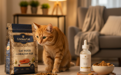 Căderea părului: hrană CricksyCat pentru blană vs supliment cu biotină