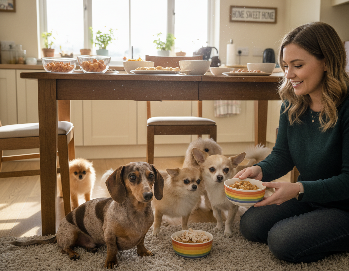 hrănirea câinilor de talie mică