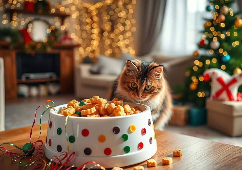 Cum să pregătești un hrănitor festiv pentru pisica ta?