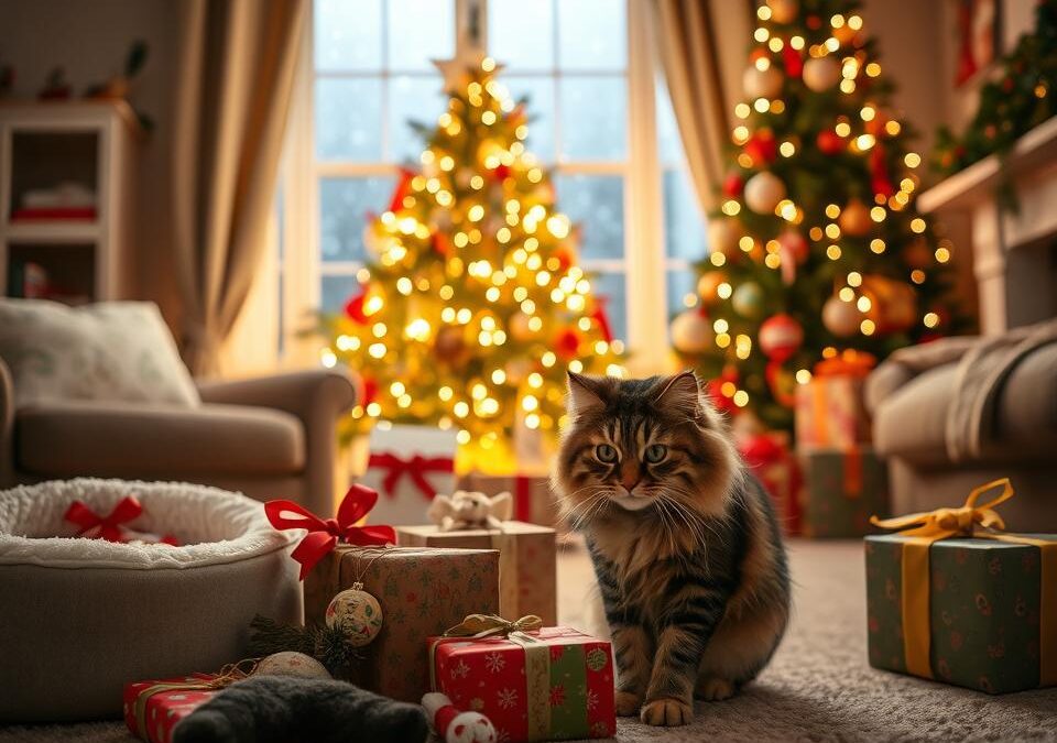 Cadouri de Crăciun pentru iubitorii de pisici – idei utile și adorabile