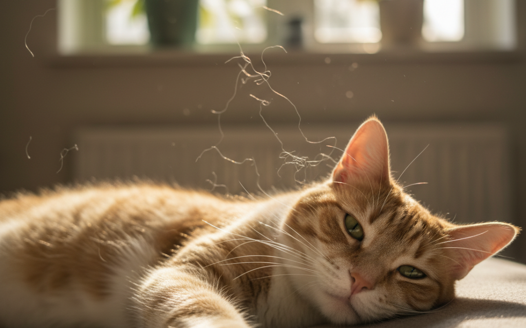 Cădere de păr și blană ternă: schimbare vizibilă în 4 săptămâni?